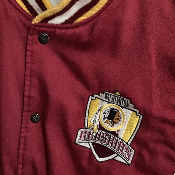 Vintage- Logo Athletic Washington Redskins Bomber Jacket - Picture 3 of 10